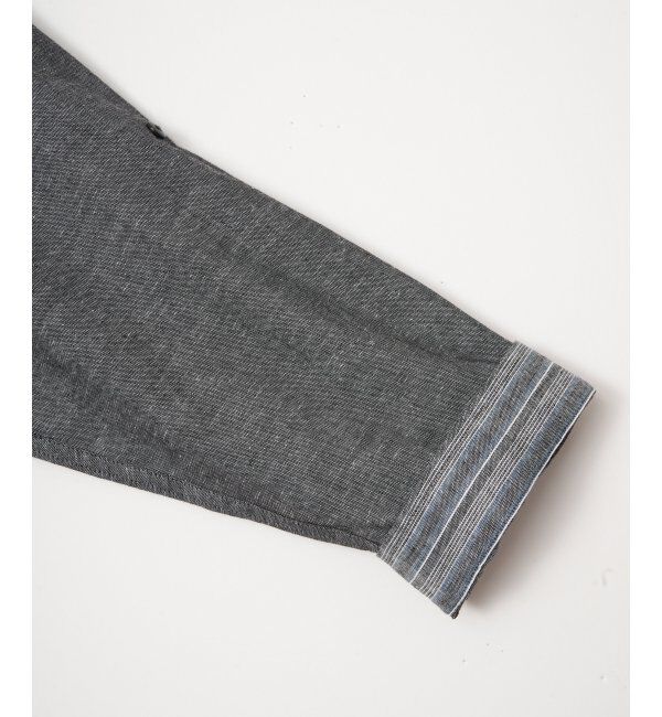 ikka「フレンチリネンMIX袖2WAYシャツ」|シャツ・ブラウス|