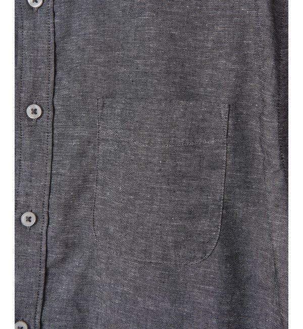 ikka「フレンチリネンMIX袖2WAYシャツ」|シャツ・ブラウス|