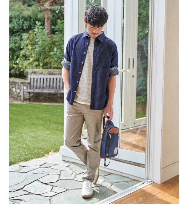 ikka「フレンチリネンMIX袖2WAYシャツ」|シャツ・ブラウス|