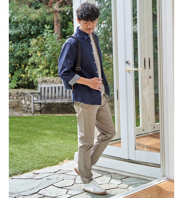 ikka「フレンチリネンMIX袖2WAYシャツ」|シャツ・ブラウス|