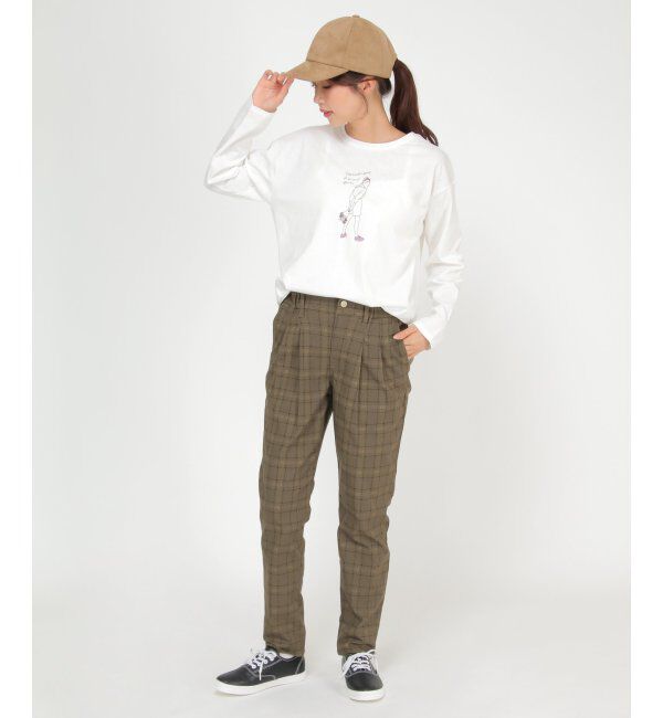 Lbc with Life「ラクぬくテーパードパンツ」|その他|