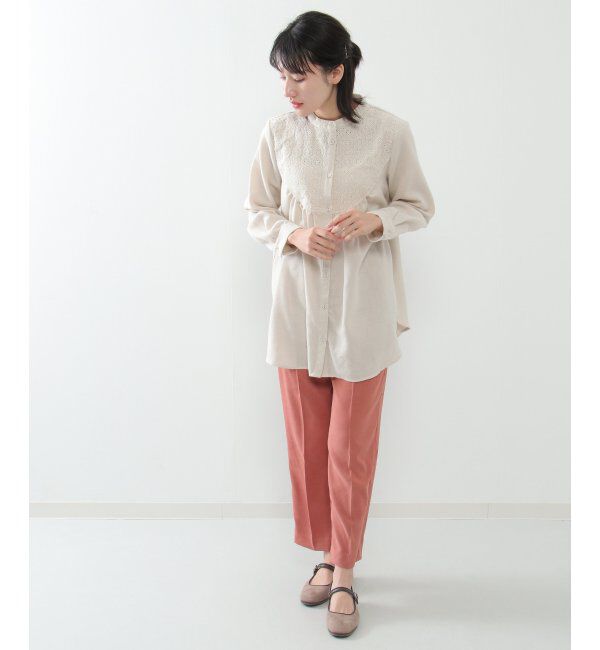 Lbc with Life「ピーチ起毛テーパードパンツ」|その他|