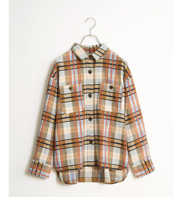 Lbc with Life「モールチェックCPOシャツ」|シャツ・ブラウス|