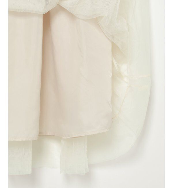 VENCE share style「ニットチュールドッキングワンピース」|ワンピース|