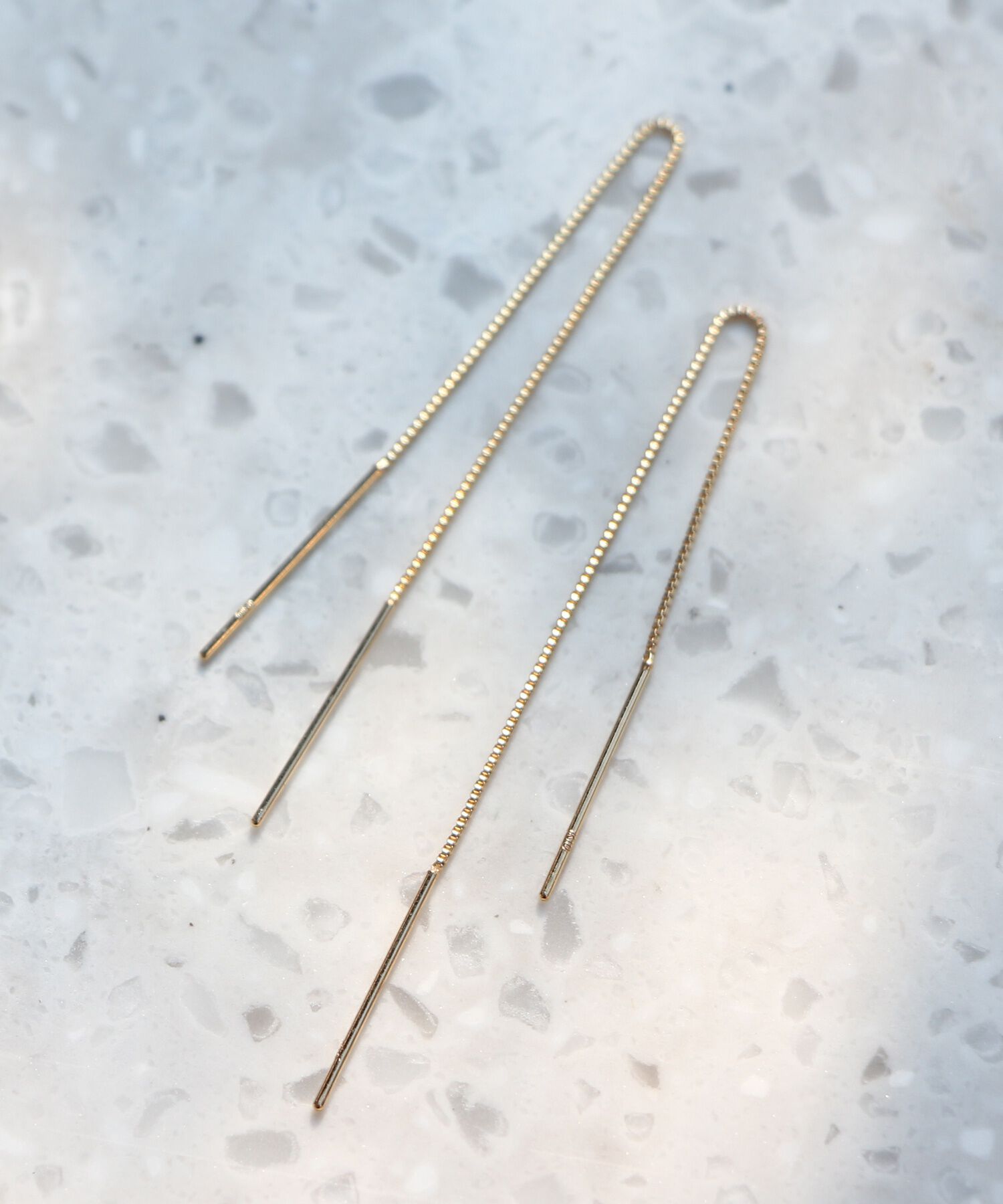 JUPITER「【K10】ベーシックアメリカンピアス/ベネチアンチェーン」|ピアス|