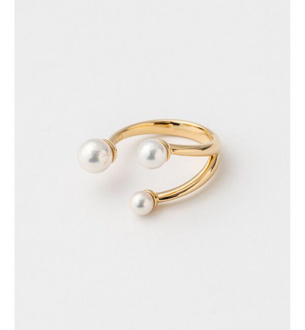 Jouete「フォークリング パール」|リング|