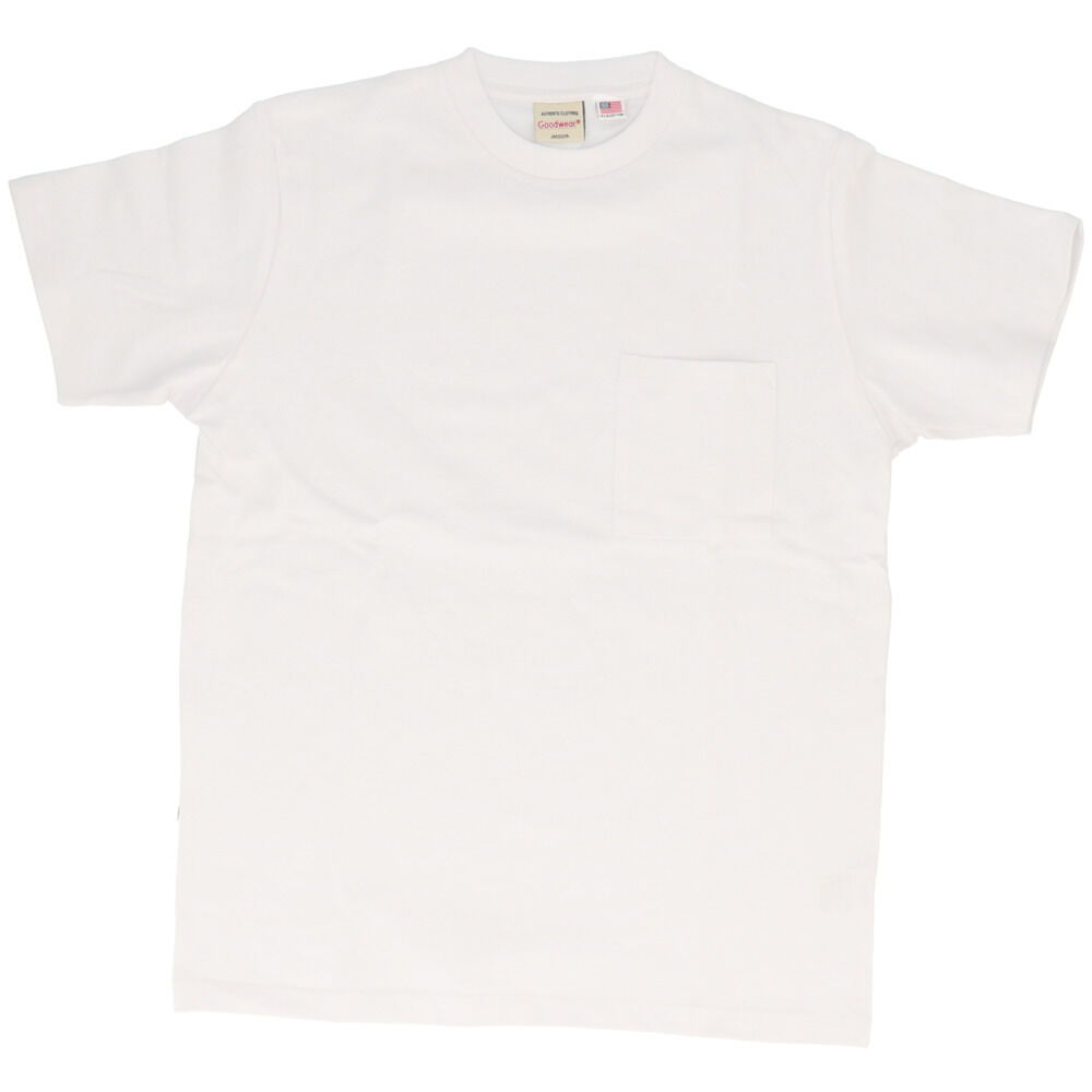 BACKYARD FAMILY「半袖Tシャツ メンズ 通販 グッドウェア Tシャツ メンズ 半袖 Goodwear」|Tシャツ・カットソー|ホワイト1