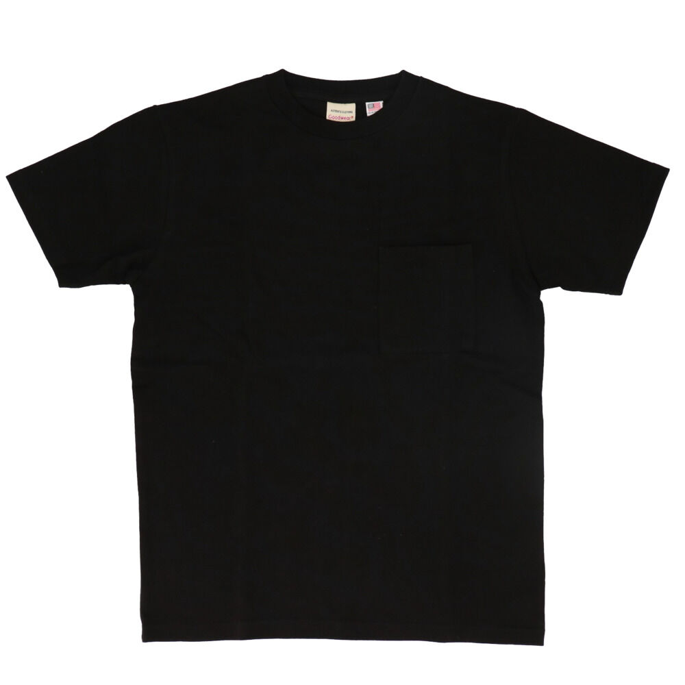 BACKYARD FAMILY「半袖Tシャツ メンズ 通販 グッドウェア Tシャツ メンズ 半袖 Goodwear」|Tシャツ・カットソー|ブラック1