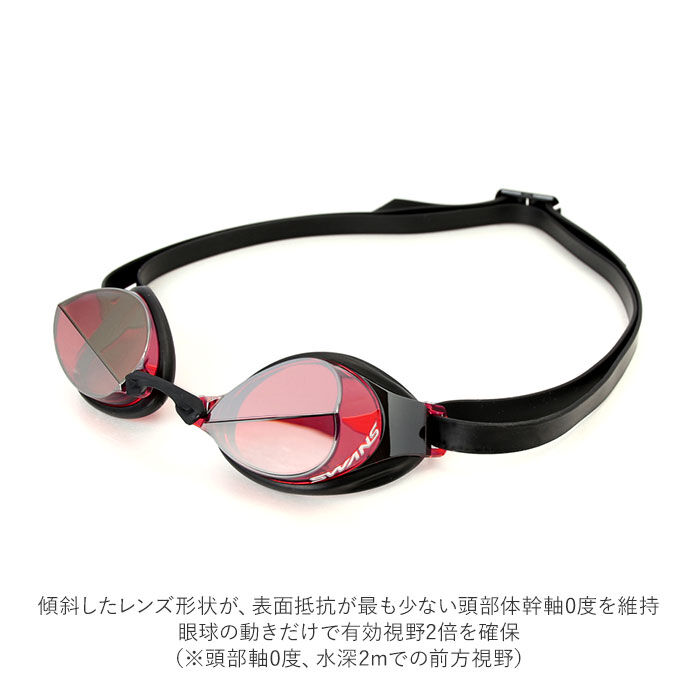 BACKYARD FAMILY「ゴーグル 水泳 大人 通販 ミラー スイミングゴーグル fina承認 SWANS スワンズ」|その他|