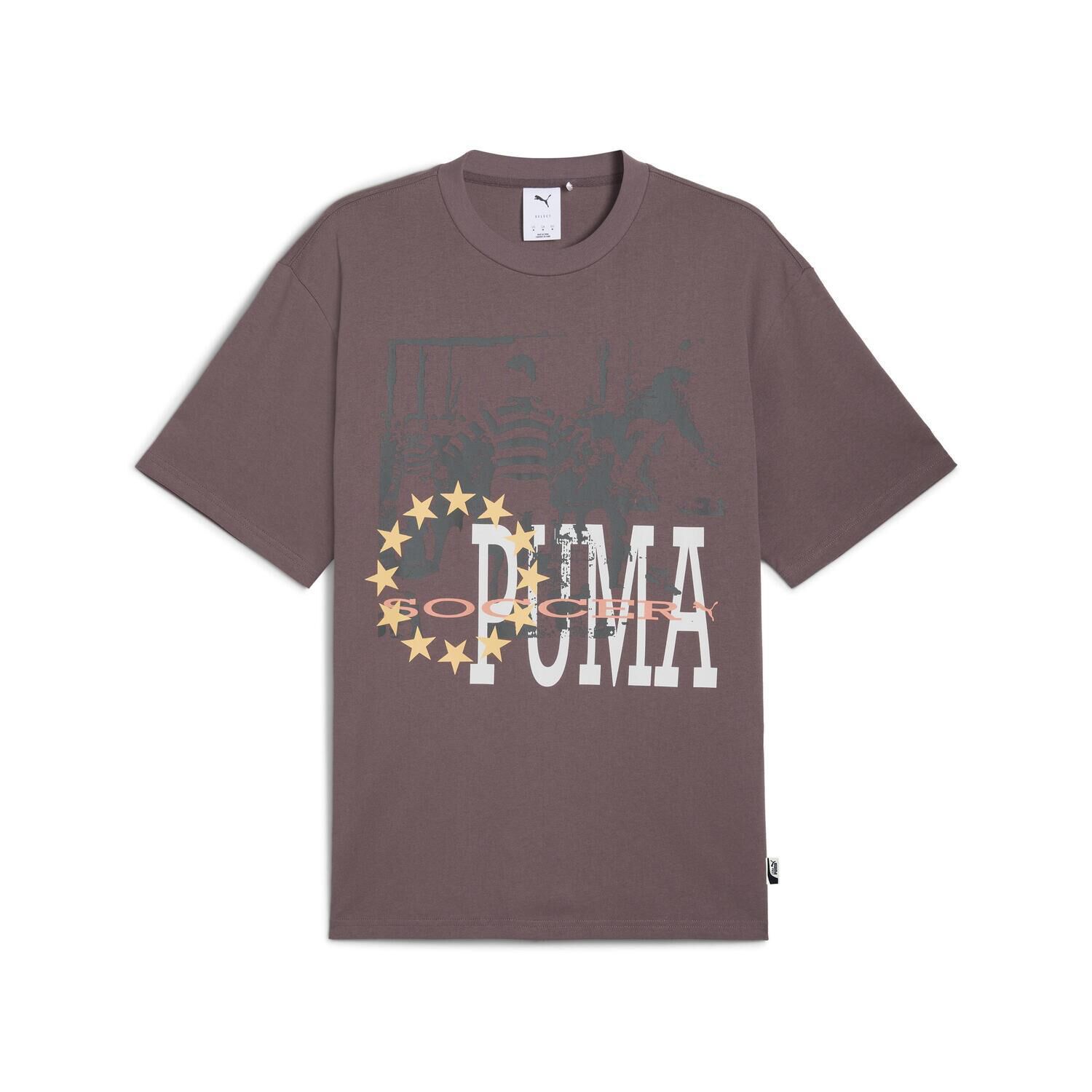 PUMA「【PUMA ｳｪｱ】M THE NEVERWORN VI TEE」|Tシャツ・カットソー|パープル