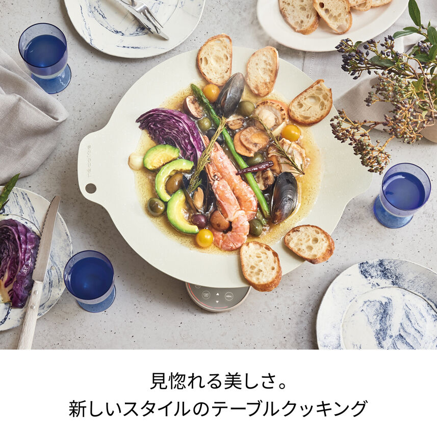 recolte「レコルト卓上IHクッキンググリドル RIH-1」|電化製品|