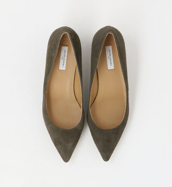 UNITED ARROWS「ポインテッドトゥ チャンキーパンプス」|パンプス|