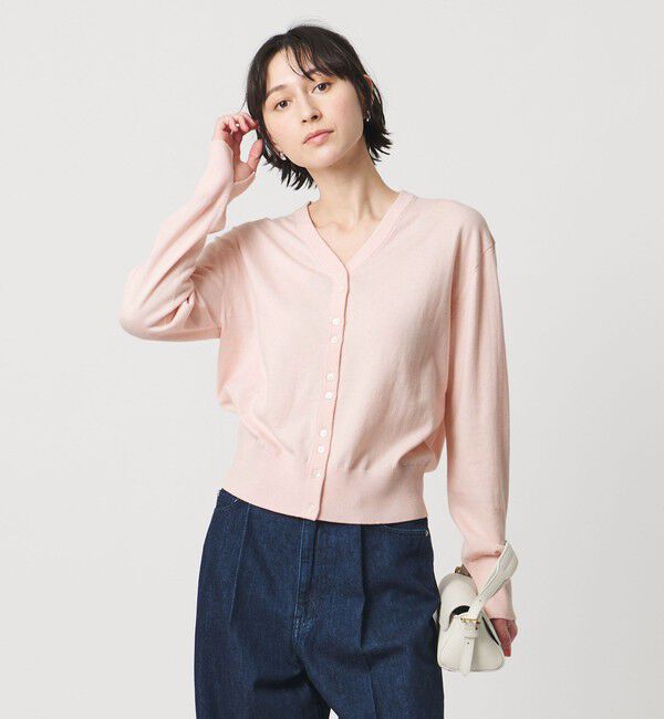 UNITED ARROWS「Vネック カーディガン」|カーディガン|