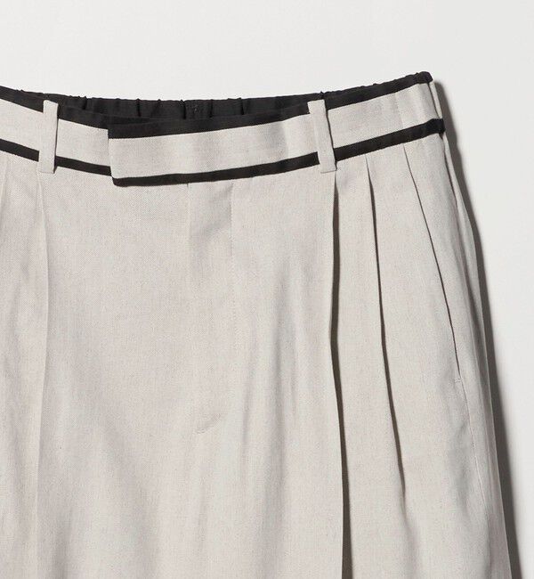 UNITED ARROWS「ECLISSE ストレート ワイドパンツ」|スラックス|
