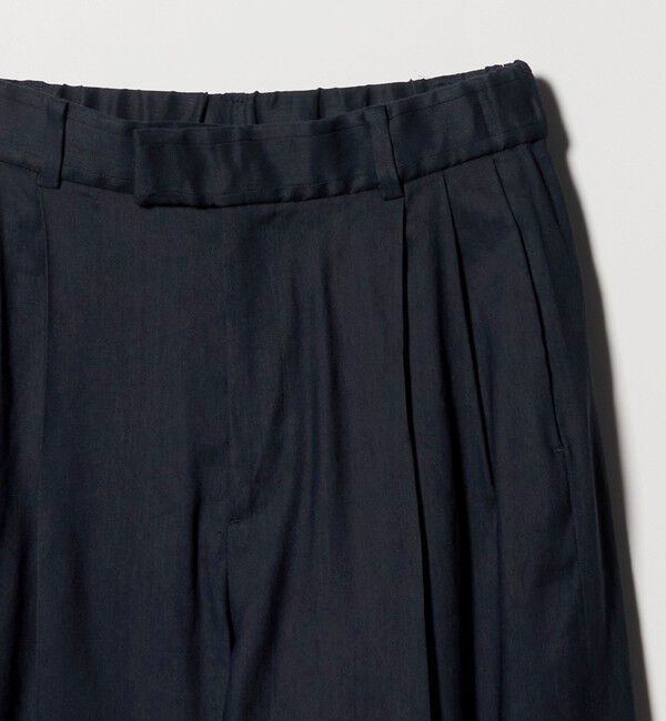 UNITED ARROWS「ECLISSE ストレート ワイドパンツ」|スラックス|