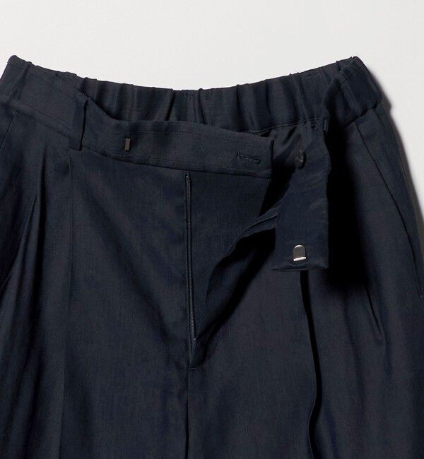 UNITED ARROWS「ECLISSE ストレート ワイドパンツ」|スラックス|