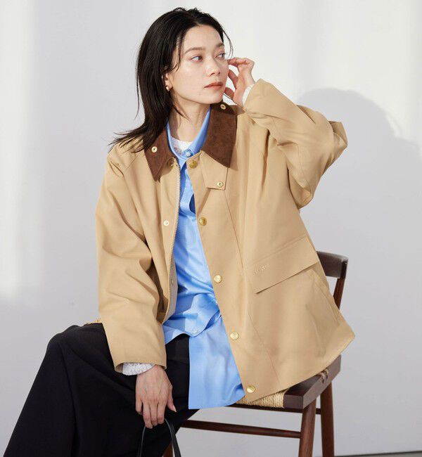 UNITED ARROWS green label relaxing「【別注】＜Barbour＞BORROWDALE ショート ブルゾン」|ブルゾン・スタジャン|