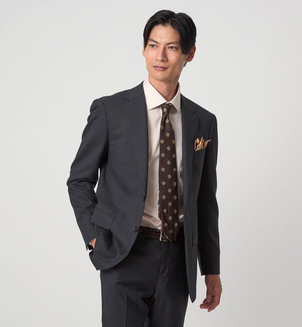 UNITED ARROWS green label relaxing「コットン ナローストライプ ワイドカラー ドレスシャツ -イージーアイロン-」|シャツ・ブラウス|