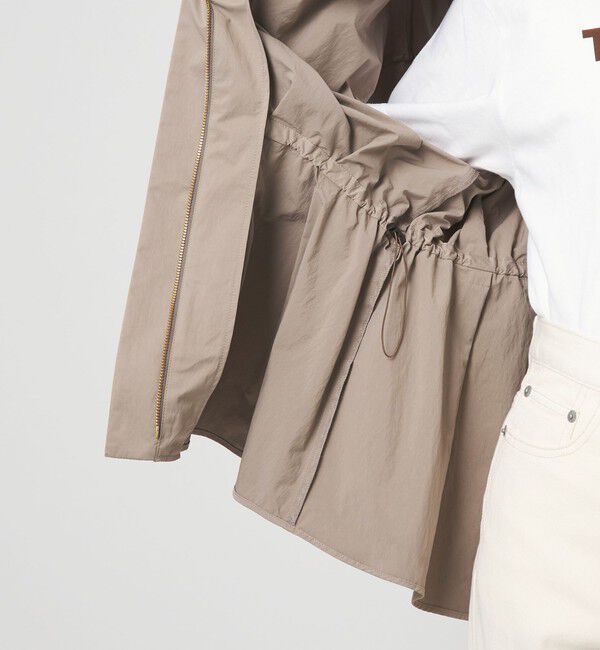 UNITED ARROWS green label relaxing「［size SHORTあり］ウエスト ギャザー ブルゾン」|ブルゾン・スタジャン|