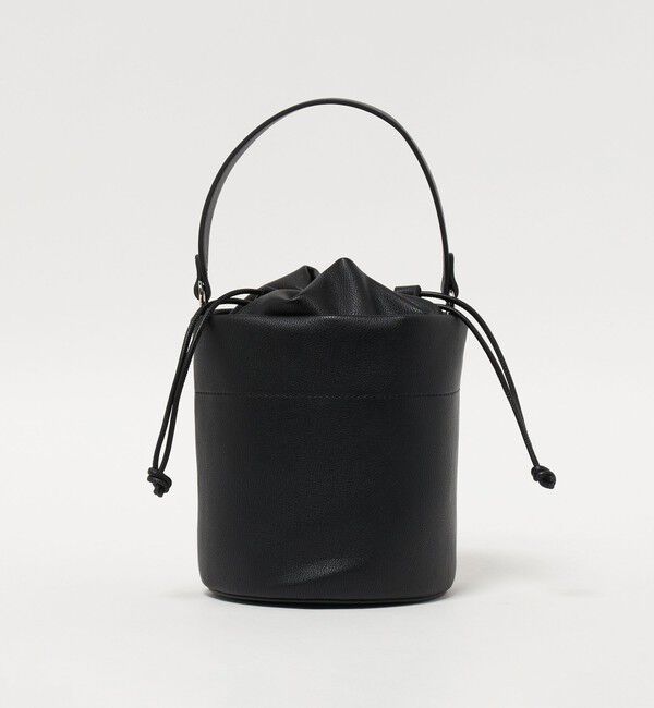 UNITED ARROWS green label relaxing「２WAY 巾着ドロストバケツバッグ」|ショルダー・メッセンジャー|BLACK