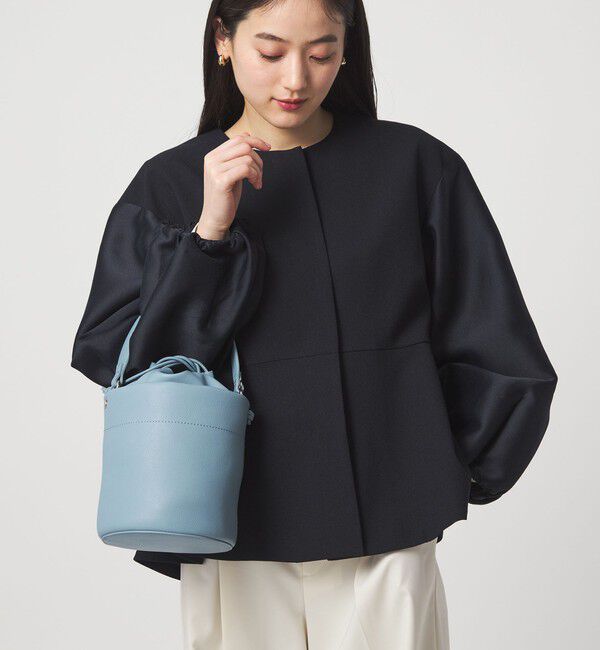 UNITED ARROWS green label relaxing「２WAY 巾着ドロストバケツバッグ」|ショルダー・メッセンジャー|