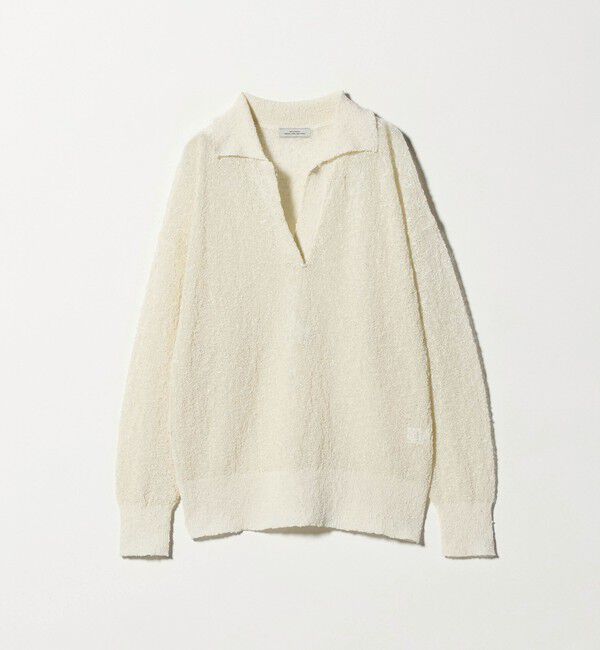 UNITED ARROWS green label relaxing「ノットヤーン スキッパー プルオーバー ウォッシャブル」|ニット・セーター|