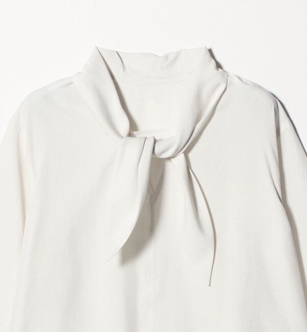 BEAUTY&YOUTH UNITED ARROWS「セルロース タイブラウス ウォッシャブル」|シャツ・ブラウス|