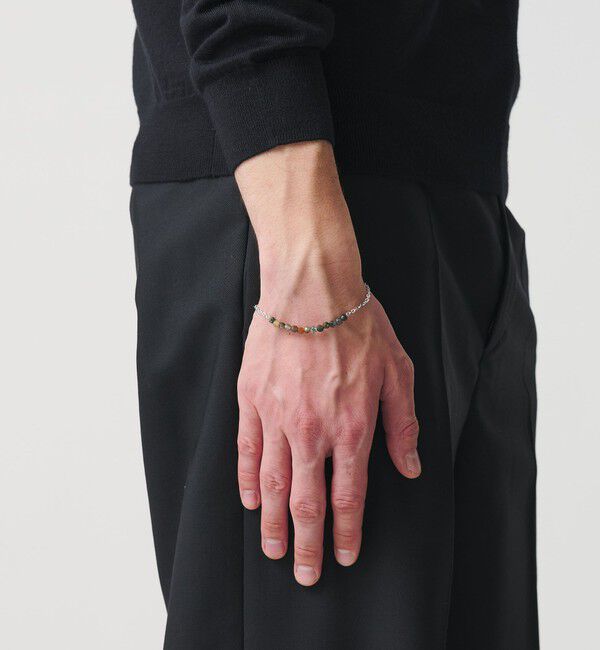 BEAUTY&YOUTH UNITED ARROWS「＜eoa＞ストーン チェーン ブレスレット」|ブレスレット・バングル|