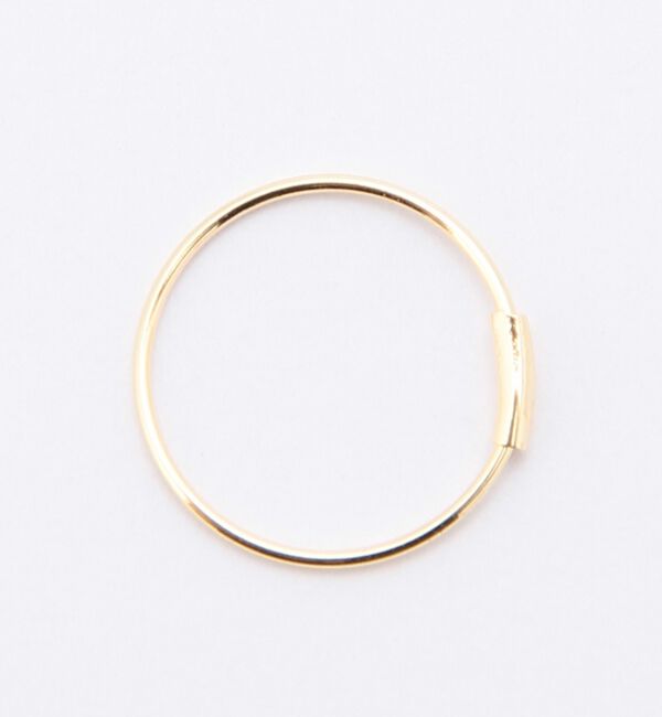 Ray BEAMS 「Ray BEAMS / K18 フープピアス 10mm」|ピアス|