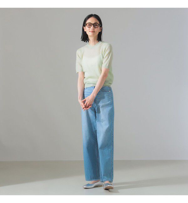 Demi-Luxe BEAMS 「upper hights / LAZY NIECE デニムパンツ」|デニム|