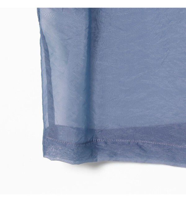 Ray BEAMS 「シアー クロップド シャツ」|シャツ・ブラウス|