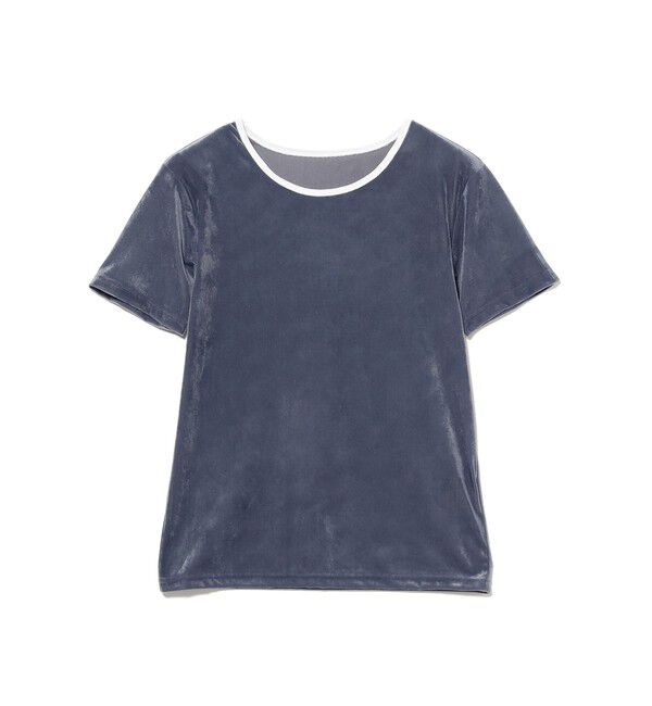 Ray BEAMS 「サマー ベロア リンガー Tシャツ」|Tシャツ・カットソー|