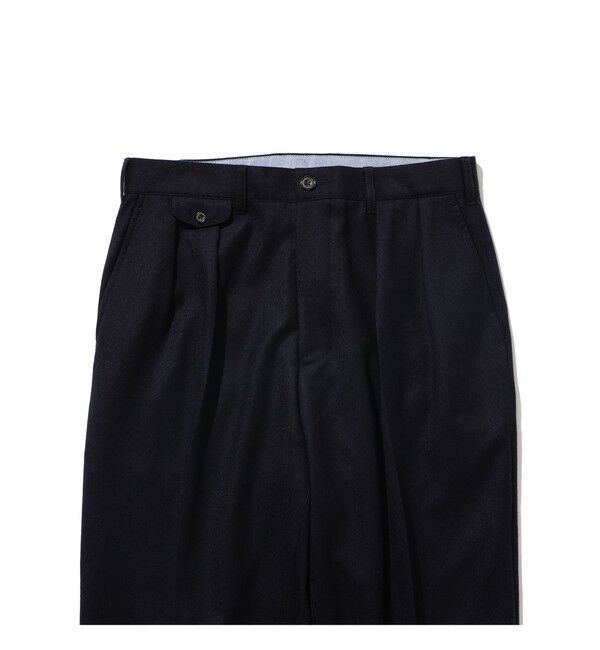 BEAMS PLUS「BEAMS PLUS / 2プリーツ フランネル トラウザーズ」|その他|