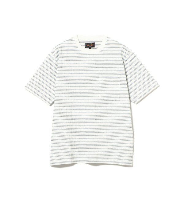 BEAMS PLUS「Pocket Tee Jacquard」|Tシャツ・カットソー|