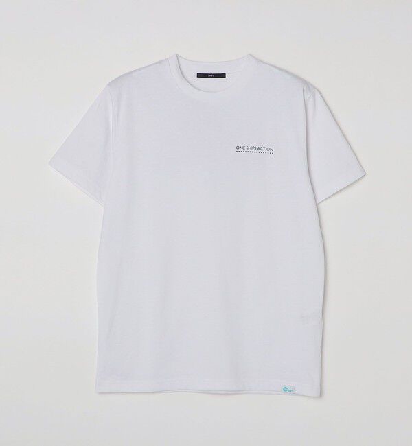 SHIPS「SHIPS: Green&BlueChallenge プリント Tシャツ」|Tシャツ・カットソー|