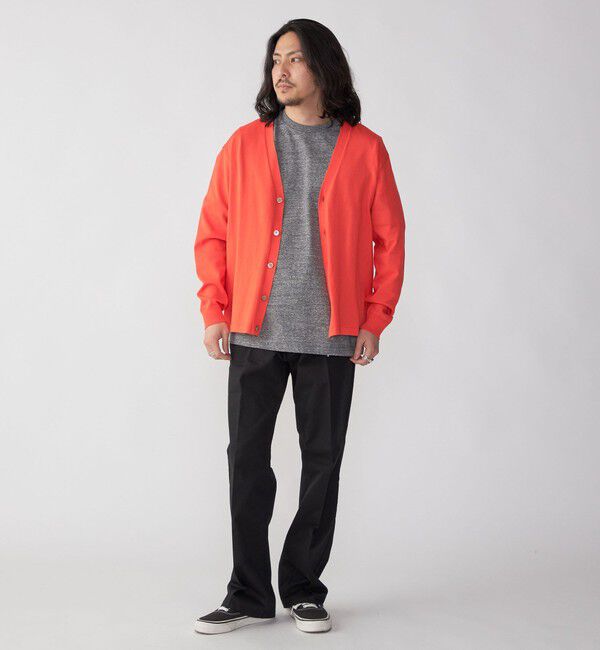 SHIPS「SHIPS: 〈手洗い可能〉14ゲージ TEXBRID(R) リネン カーディガン」|カーディガン|