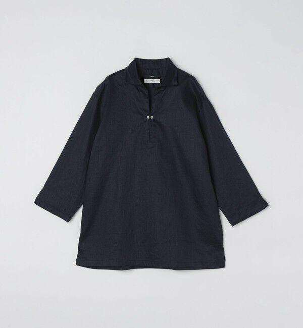 SHIPS「SHIPS: SOLOTEX(R) リネン 7スリーブ カプリシャツ」|シャツ・ブラウス|