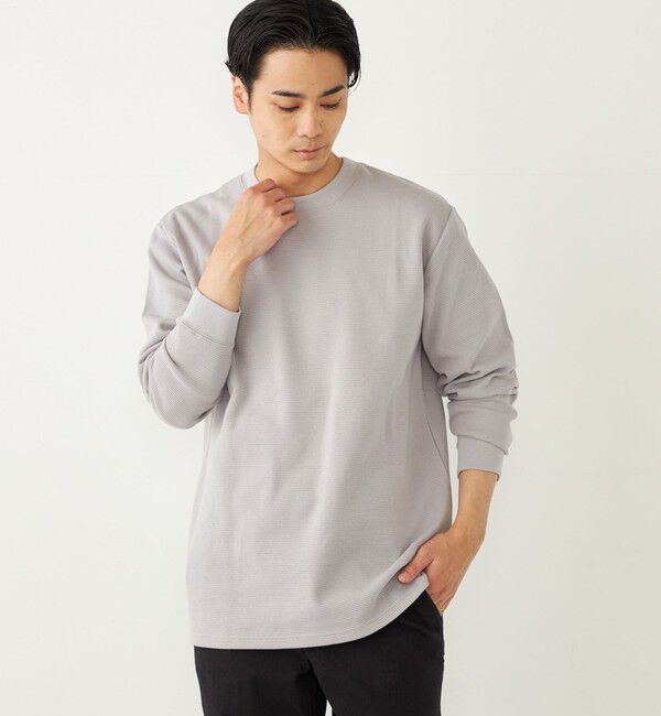 SHIPS Colors 「SHIPS Colors:USAコットン  サーマル ロングスリーブ◇」|Tシャツ・カットソー|