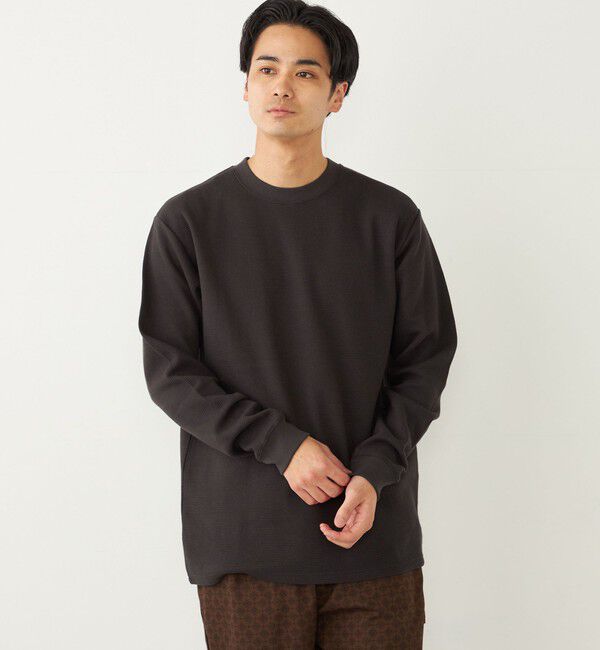 SHIPS Colors 「SHIPS Colors:USAコットン  サーマル ロングスリーブ◇」|Tシャツ・カットソー|