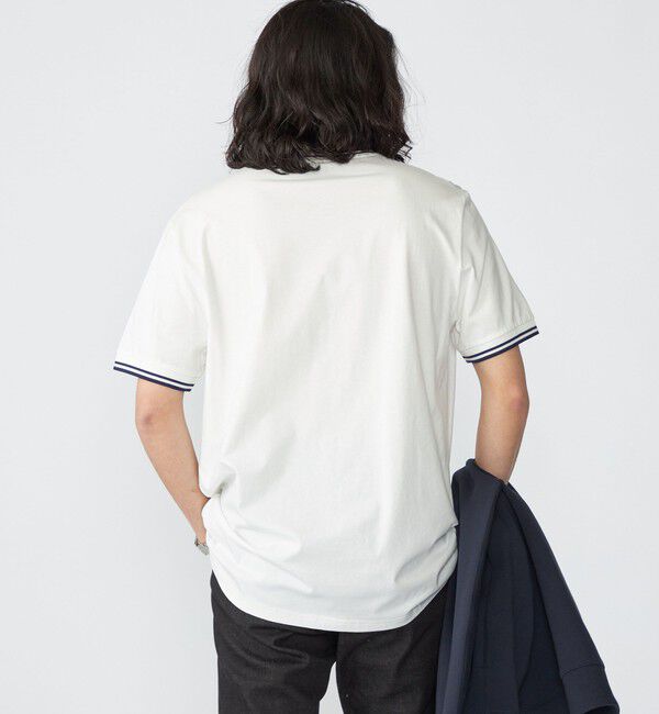 SHIPS「【SHIPS別注】FRED PERRY: M1588 TWIN TIPPED Tシャツ」|Tシャツ・カットソー|