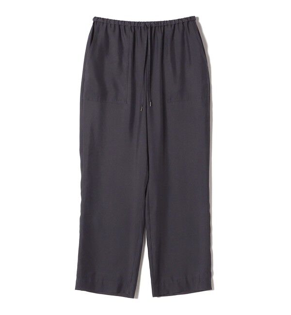 SHIPS for women「〈手洗い可能〉キュプラ混 ツイル ポケット パンツ」|その他|