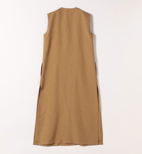 SHIPS any「SHIPS any:〈洗濯機可能〉リネンライク ジレ ワンピース &times; イージー パンツ セットアップ」|その他|