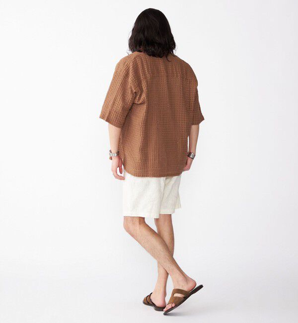 SHIPS「BENCH MARKING SHIRTS: シアー ドビー ショートスリーブ シャツ」|シャツ・ブラウス|