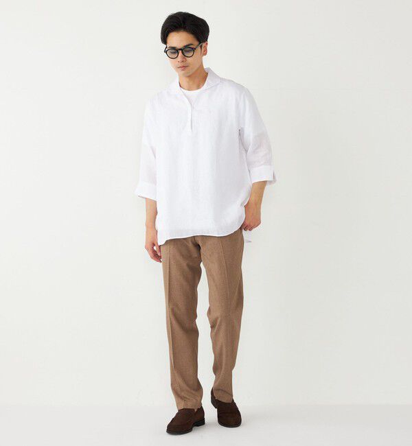 SHIPS Colors 「SHIPS Colors:リネン カプリ シャツ◇」|シャツ・ブラウス|