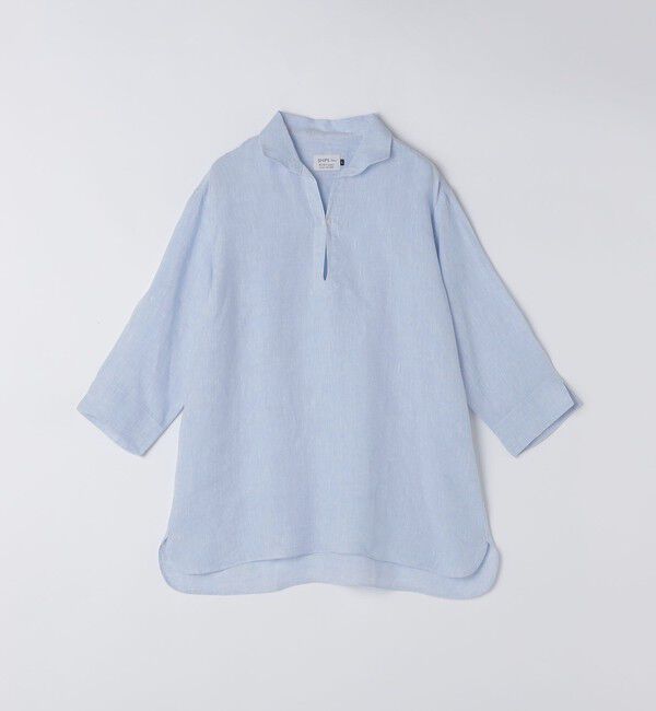 SHIPS Colors 「SHIPS Colors:リネン カプリ シャツ◇」|シャツ・ブラウス|