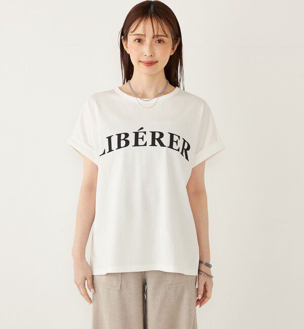 SHIPS Colors 「SHIPS Colors:〈接触冷感・UVカット〉ビッグロゴ ドルマン Tシャツ◇」|Tシャツ・カットソー|