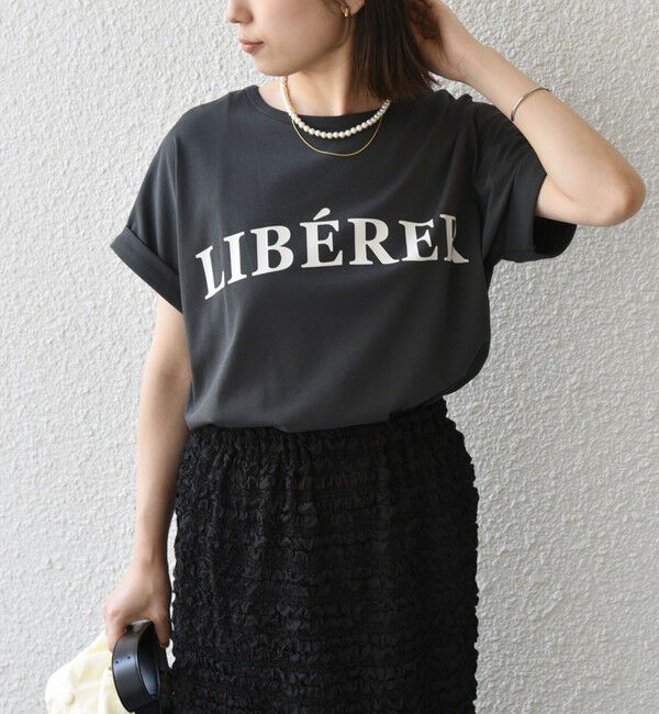 SHIPS Colors 「SHIPS Colors:〈接触冷感・UVカット〉ビッグロゴ ドルマン Tシャツ◇」|Tシャツ・カットソー|