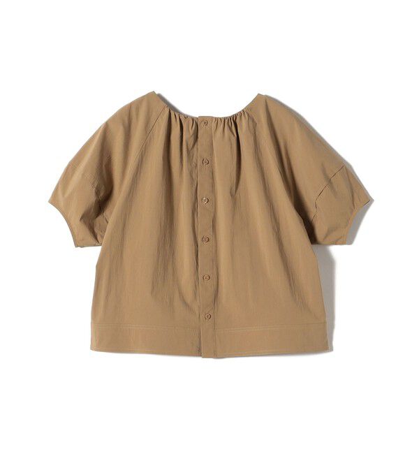 SHIPS Colors 「SHIPS Colors:〈手洗い可能〉コットンナイロン バルーンスリーブ ブラウス◇」|シャツ・ブラウス|