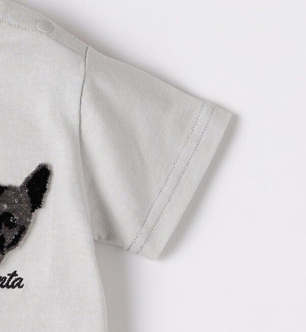 SHIPS Colors 「さかがみ家&times;SHIPS KIDS:80～130cm / コラボ 刺繍 Tシャツ◇」|Tシャツ・カットソー|