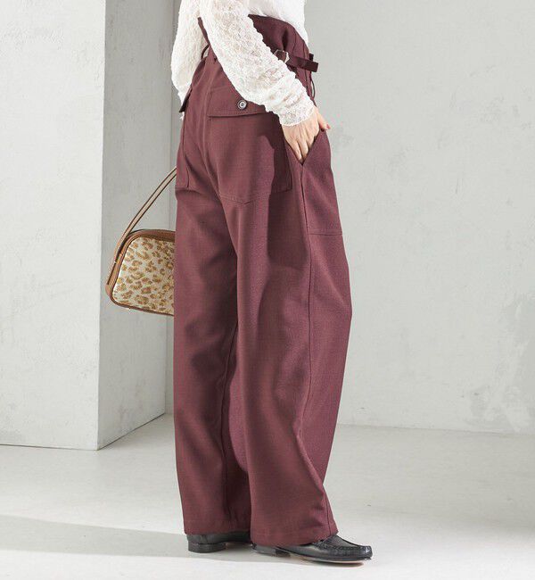 SHIPS for women「【SHIPS別注】GOLDEN MILLS: 〈手洗い可能〉2WAY ベイカー パンツ」|その他|